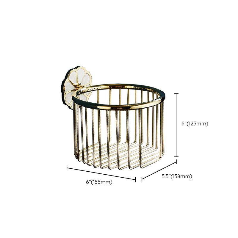 Lisslune | Metal Simple Bathroom Accessories as Individual Piece or in Set in Gold