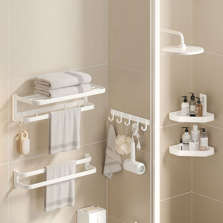 Lisslune | Metal Drill and Screw Mount Bathroom Accessories Hardware Set