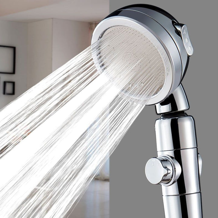 Lisslune | Metal Universal Pressure Shower Head Adjustable Water Flow Handheld Shower Head
