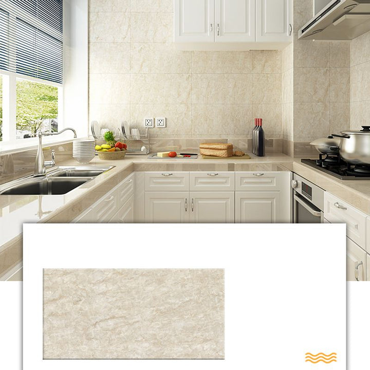 Lisslune | PVC Rectangular 3-Pack 12" X 23" Peel & Stick Mosaic Tile Kitchen and Bath Backsplash