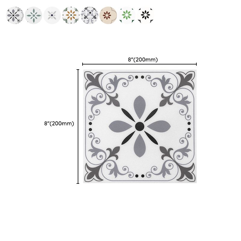 Lisslune | Print Plastic Peel & Stick Tile Field Tile for Splashback Wall