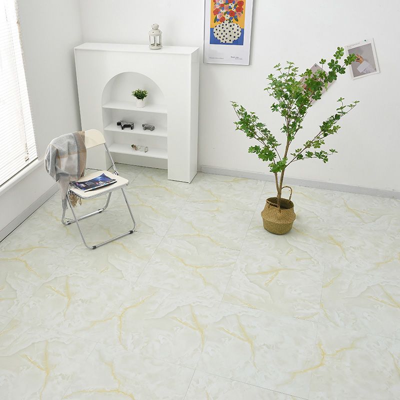 Lisslune | Indoor Vinyl Floor Peel and Stick Square PVC Stain Resistant Vinyl Floor