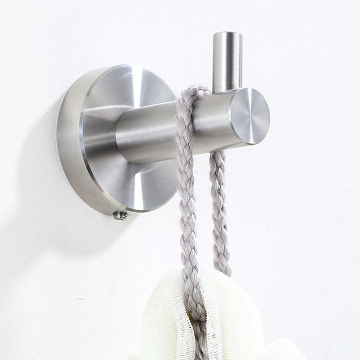 Lisslune | Stainless Steel Bathroom Set 3-piece Modern Style Simple Bathroom Accessory Set