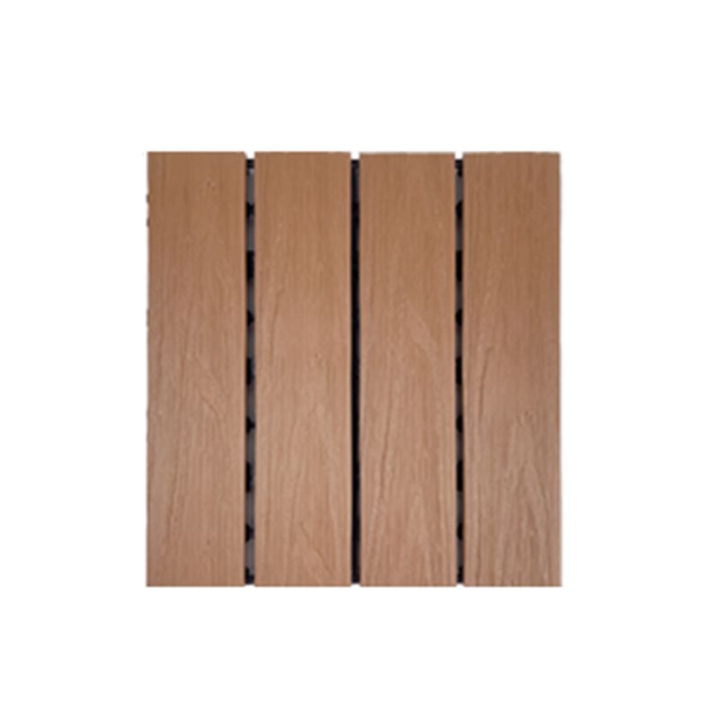 Lisslune | Corrosion-resistant Wood Floor Modern Style Square Outdoor Wood Floor