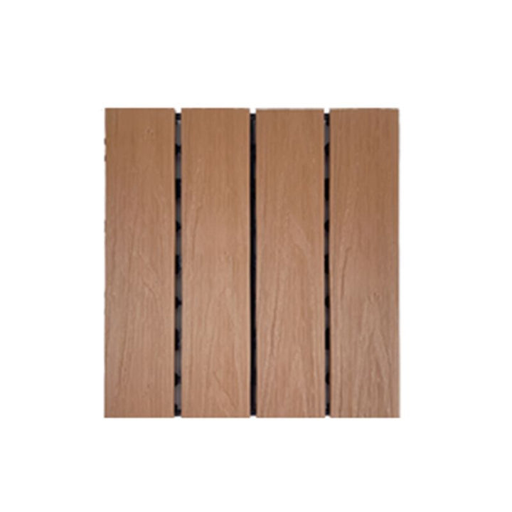 Lisslune | Corrosion-resistant Wood Floor Modern Style Square Outdoor Wood Floor