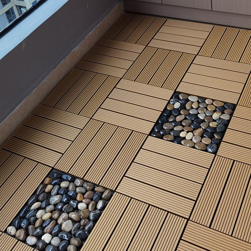 Lisslune | Outdoor Terrace Floor Tiles Composite Terrace Floor Tiles with Waterproof