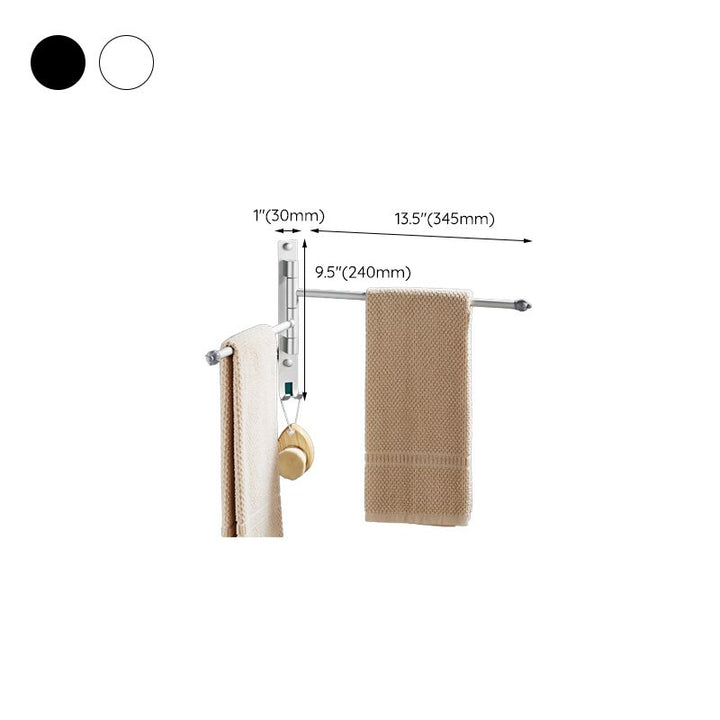 Lisslune | 2-piece towel bar made of stainless steel Modern 13.6" B bathroom accessory set