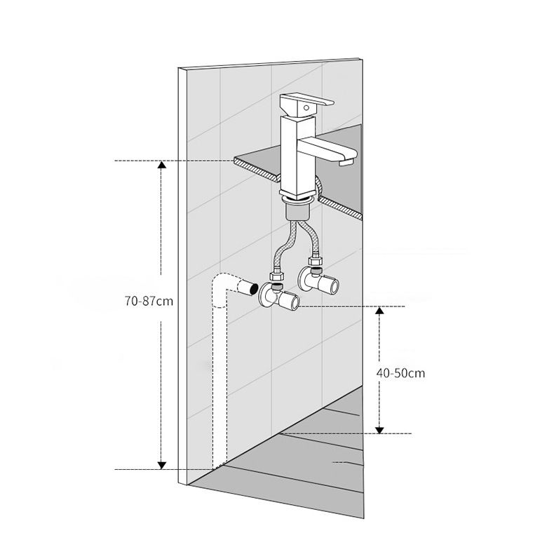 Lisslune | Single handle faucets Glam Style sink faucets for the bathroom