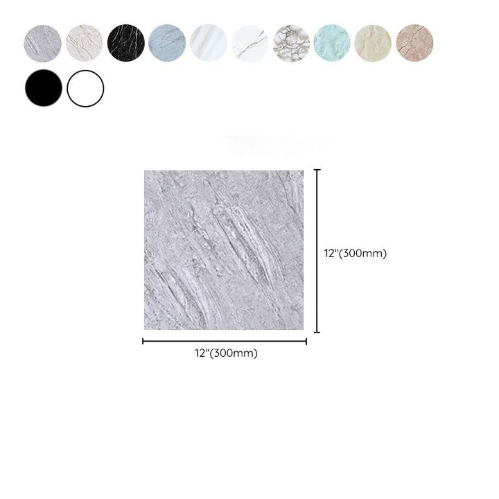 Lisslune | PVC Mosaic Tiles Peel and Stick Tile Kitchen Waterproof Backsplash Peel and Stick Wall Tile