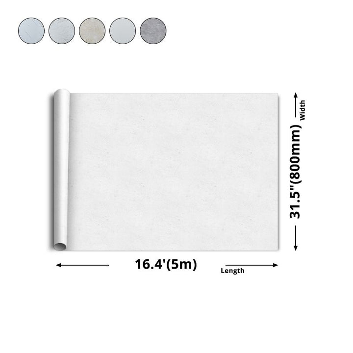 Lisslune | Modern Peel and Stick Tile Vinyl Smooth Back Wall Wallpaper