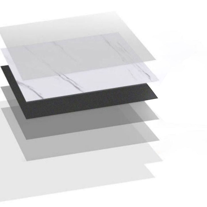 Lisslune | 5 Pack 12" X 23" PVC Peel & Stick Subway Tiles Rectangular Kitchen and Bathroom Backsplash