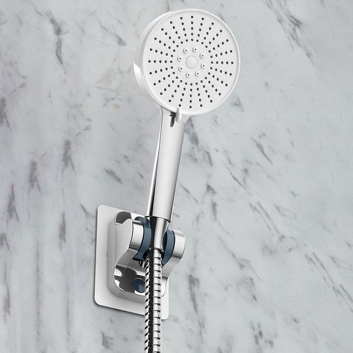 Lisslune | Plastic Handheld Showerhead Round Hand Shower with Self-Cleaning