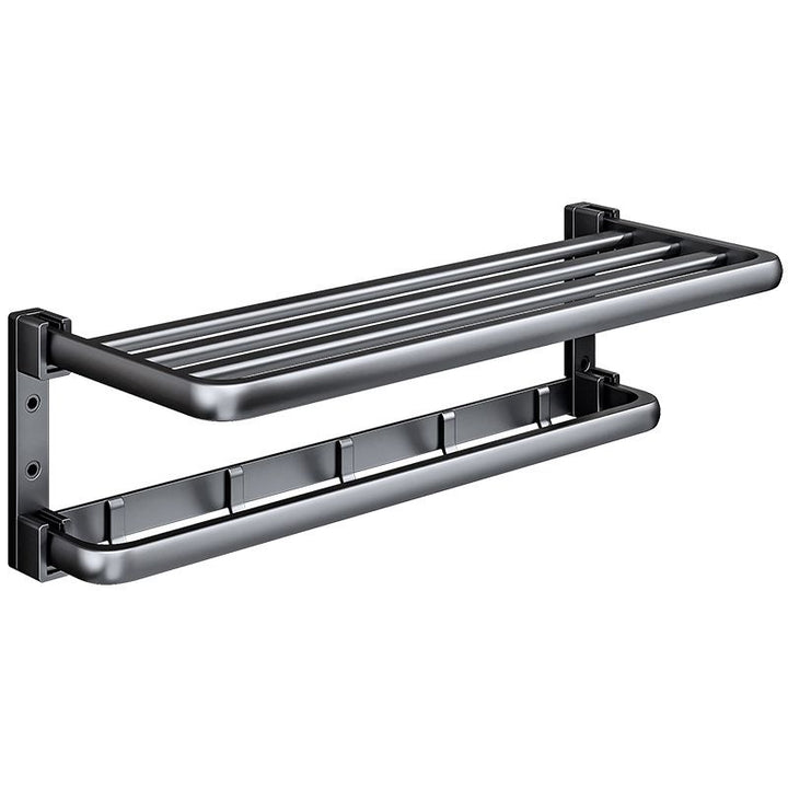 Lisslune | Modern black bathroom accessory set towel holder bathroom fittings