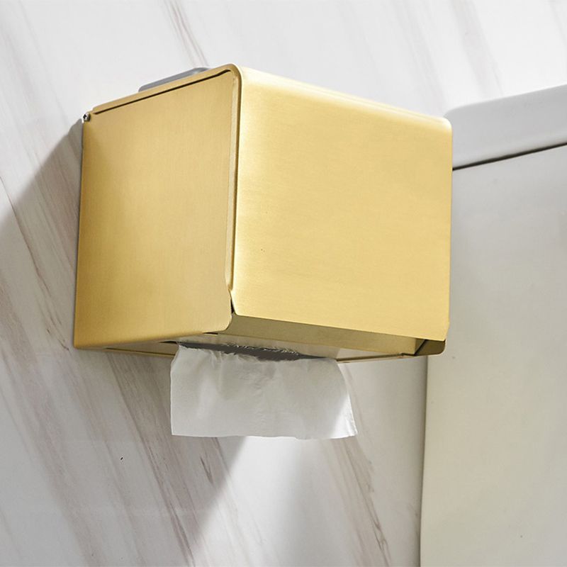 Lisslune | Modern Bathroom Hardware Paper Holder Bathroom Shelf Gold Bathroom Accessories Set