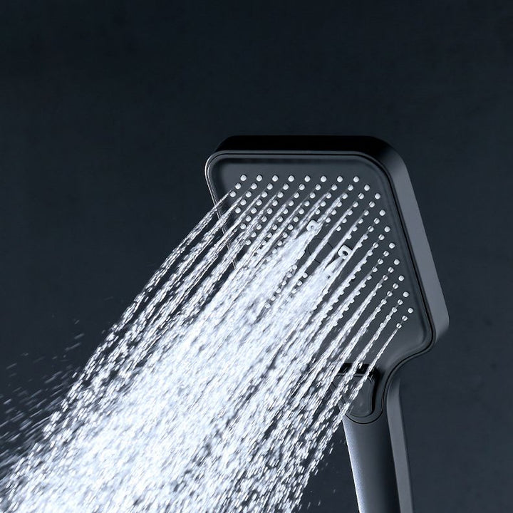 Lisslune | Square Showerhead Combo Modern Rainfall Adjustable Showerheads
