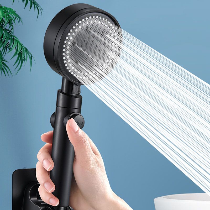 Lisslune | Contemporary Hand Shower Plastic Round Hand Shower with Self-Cleaning