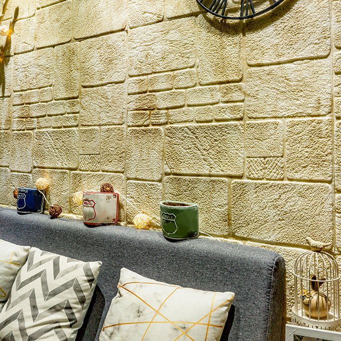 Lisslune | Modern Wall Covering 3D Brick Peel and Stick Waterproof Wall Covering