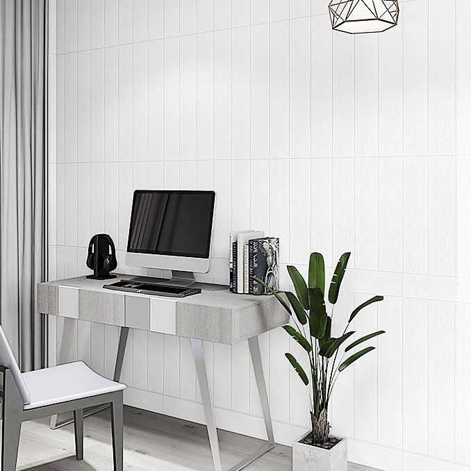 Lisslune | Modern Wall Paneling Peel and Stick Wood Look Design Rectangular Wall Paneling
