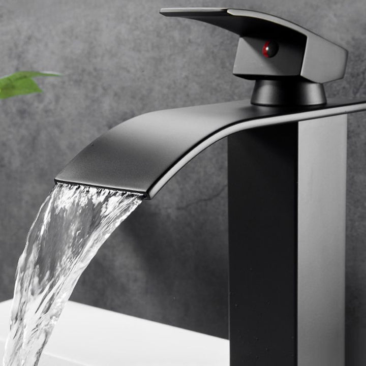 Lisslune | Vessel Sink Faucets Single Lever Mixer Modern Faucets for the Bathroom