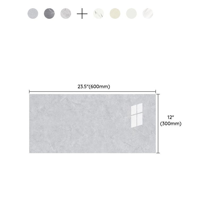 Lisslune | 12" X 23" PVC rectangular Peel and Stick wall tile kitchen and bath backsplash