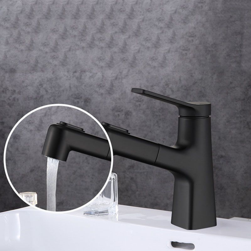 Lisslune | Contemporary Vessel Faucet Metal Single Lever Low Arc Vessel Faucet for the Bathroom