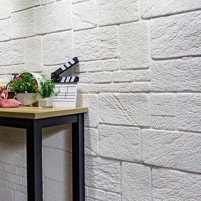 Lisslune | Modern Wall Covering 3D Brick Peel and Stick Waterproof Wall Covering