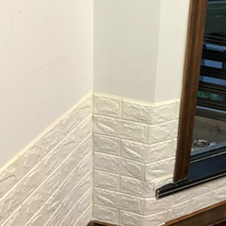Lisslune | Contemporary Wall Covering 3D-embossed Mosaic Design waterproof Wall Ceiling