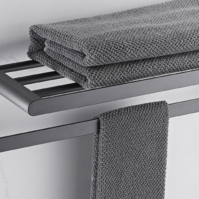 Lisslune | Modern Stainless Steel Towel Ring Bathroom Set Bathroom Shelf Bathroom Accessories Set
