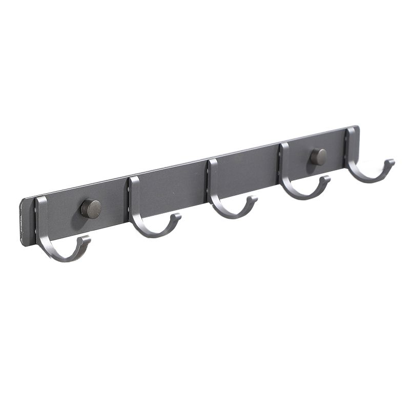 Lisslune | Modern Bathroom Fixture Set Towel Bar Gray Bathroom Shelf Bathroom Set