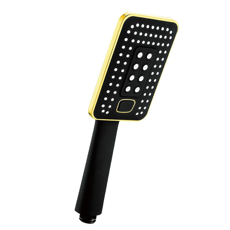 Lisslune | Contemporary Metal Handheld Shower Head Square 3 Settings Spray Head