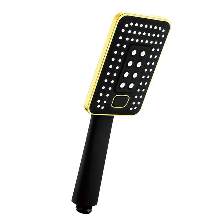Lisslune | Contemporary Metal Handheld Shower Head Square 3 Settings Spray Head
