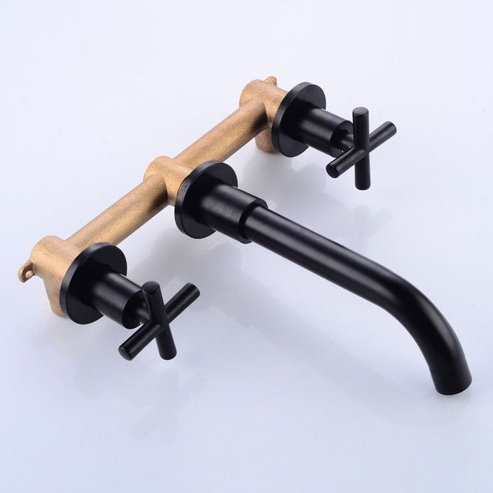 Lisslune | Modern Wall Mounted Fixture Bathroom Bathtub Mixer Faucet