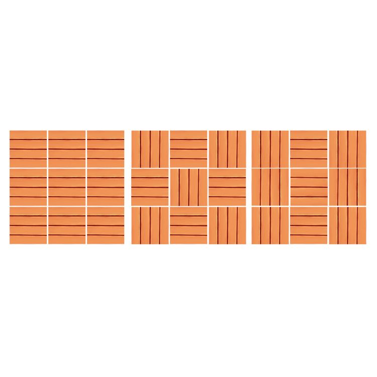 Lisslune | Composite deck tile Solid Color Waterproof Patio Floor Tile