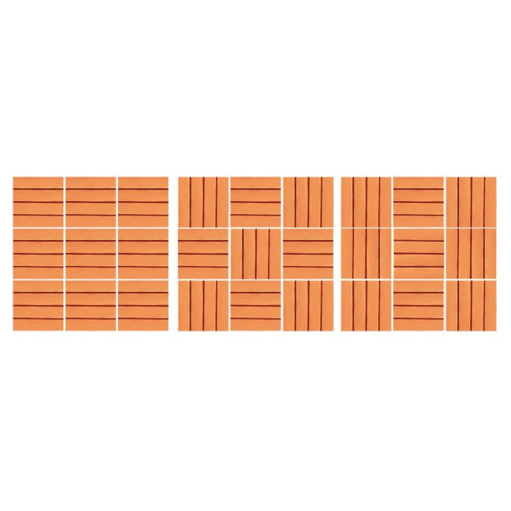 Lisslune | Composite deck tile Solid Color Waterproof Patio Floor Tile