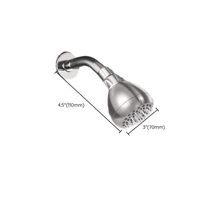 Lisslune | Modern Style Handheld Showerhead Wall Mount Round Standard Showerhead
