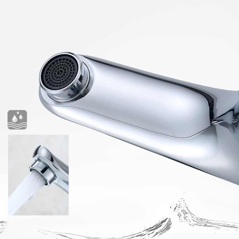 Lisslune | Single Hole Basin Mixer Lever Handle 1 Hole Faucet for the Bathroom