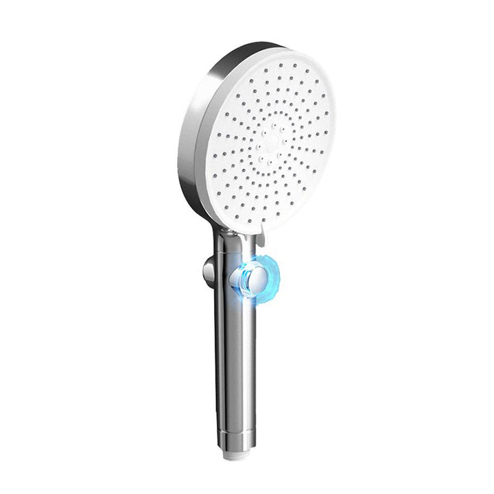 Lisslune | Modern Shower Head Handheld Plastic Round Self-Cleaning Shower Head