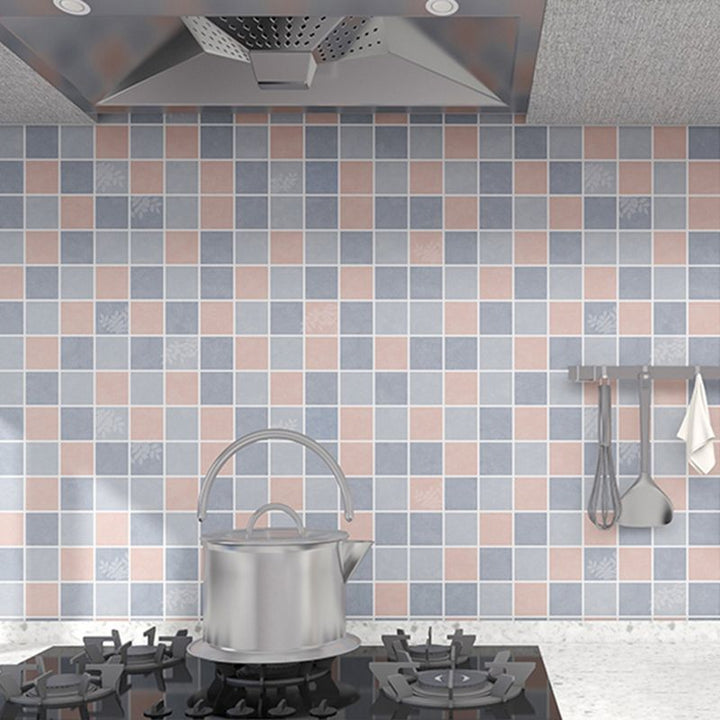 Lisslune | Waterproof kitchen back wall mosaic tiles Smooth peeling and sticking wall tiles