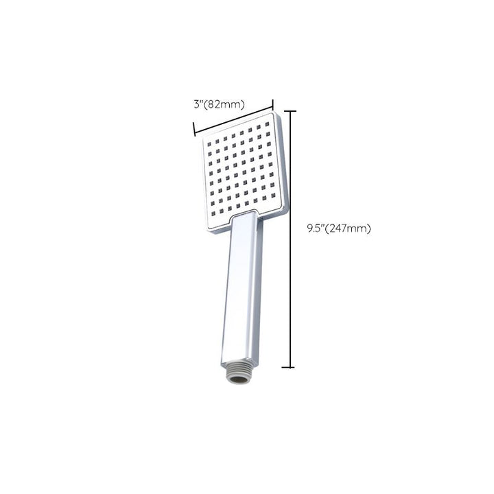 Lisslune | Square Shower Head Combo Large Shower Head with Hand Shower
