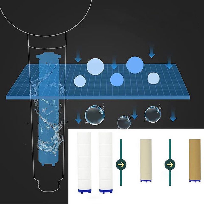 Lisslune | Contemporary handheld shower head with Catalyst adjustable shower heads