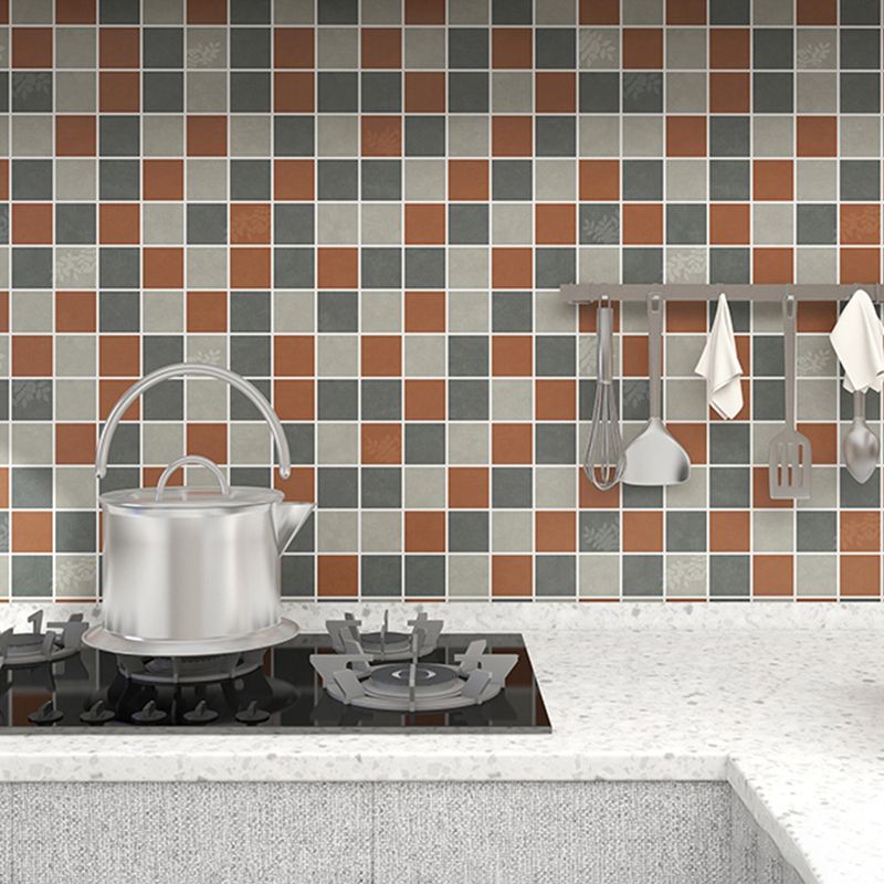 Lisslune | Modern Peel and Stick Wallpaper Smooth Removable and Adhesive Background Tiles for the Kitchen