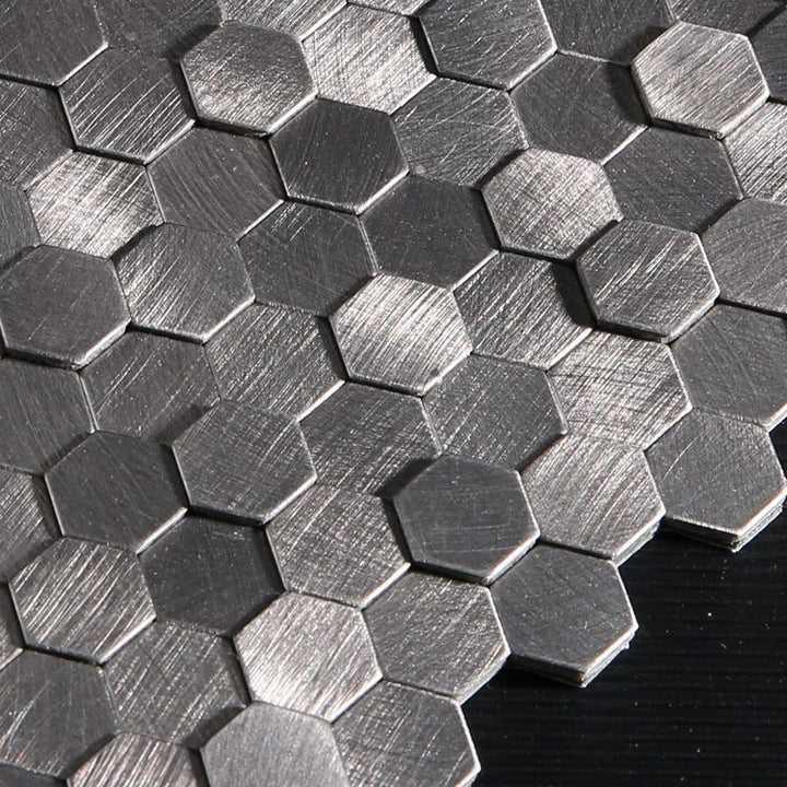 Lisslune | Mosaic Tiles - Waterproof Peel and Stick Wall Tile with Hexagonal Shape