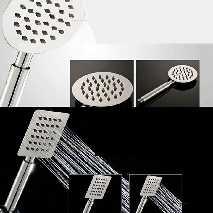 Lisslune | Large Shower Head 304 Stainless Steel Standard Spray Pattern Fixed Shower Head
