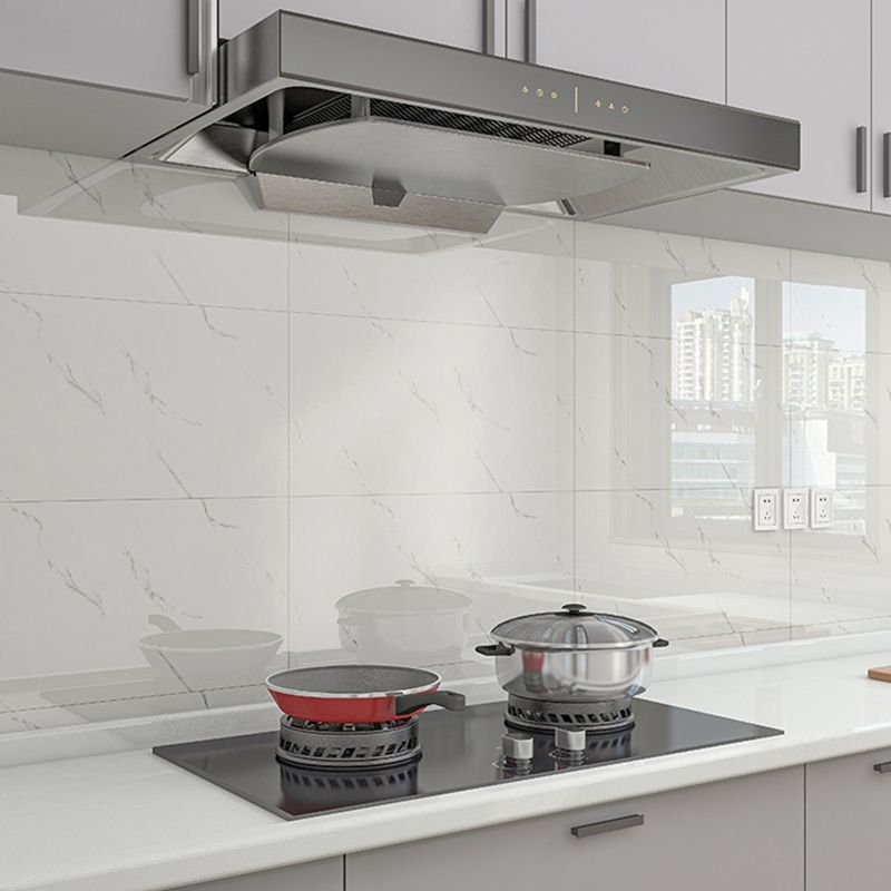Lisslune | PVC rectangular wallpaper Modern removable and stick-on backsplash tile