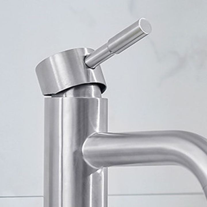 Lisslune | Contemporary Vessel Faucet Single Handle Low Arc Copper Vessel Faucet