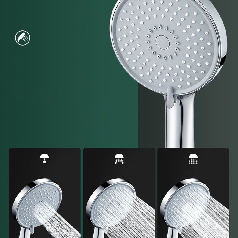 Lisslune | Round Handheld Shower Head with Self-Cleaning Wall-Mounted Shower Head