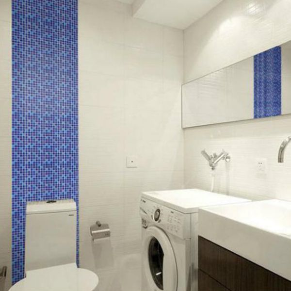 Lisslune | Mosaic Tile Wallpaper PVC Waterproof Peel and Stick Wall Tile with Square Shape