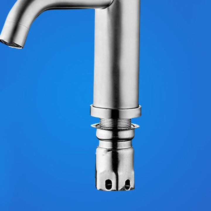 Lisslune | Contemporary Vessel Faucet Single Handle Low Arc Copper Vessel Faucet