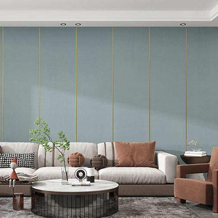 Lisslune | Classic simple wall covering for peeling off and attaching, stain-resistant for the living room