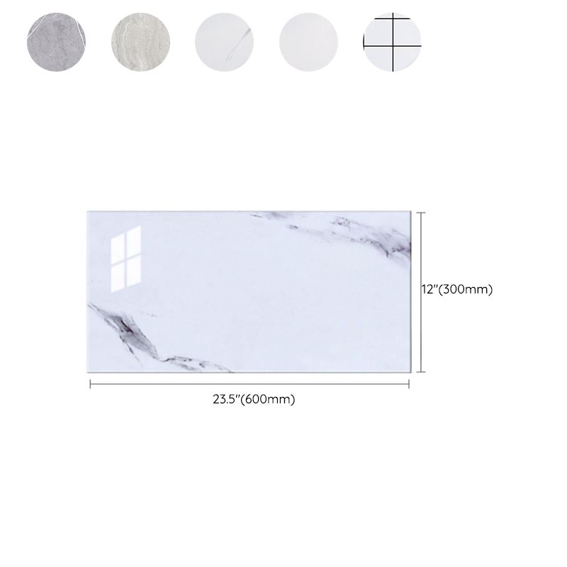Lisslune | Field tile wallpaper plastic waterproof peel and stick back wall with rectangular shape